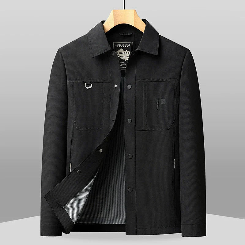 Men's Year-Round Business Casual Jacket for Office and Leisure