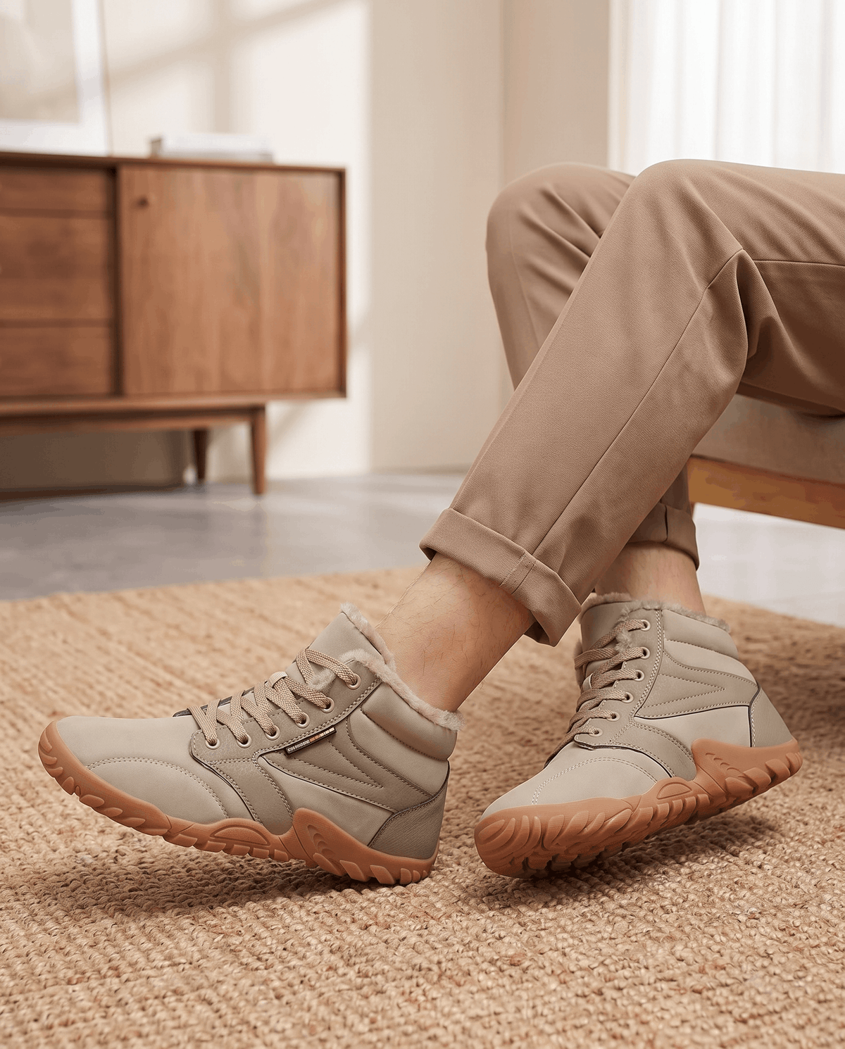 Barefoot Ankle Boots – Wide Toe Box, Lined Collar & Flexible Sole | Torrence