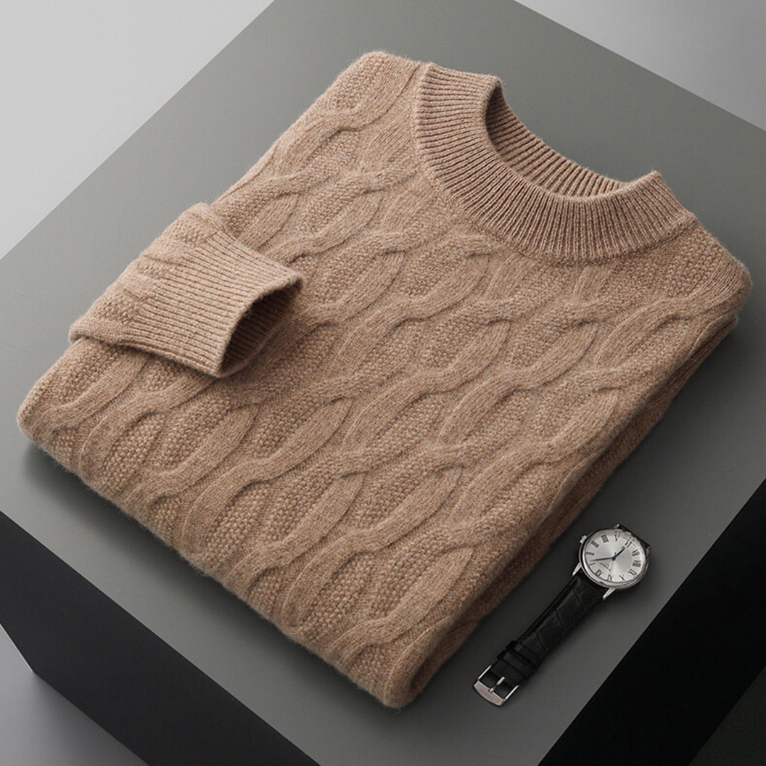 Men’s Polo Knit Sweater