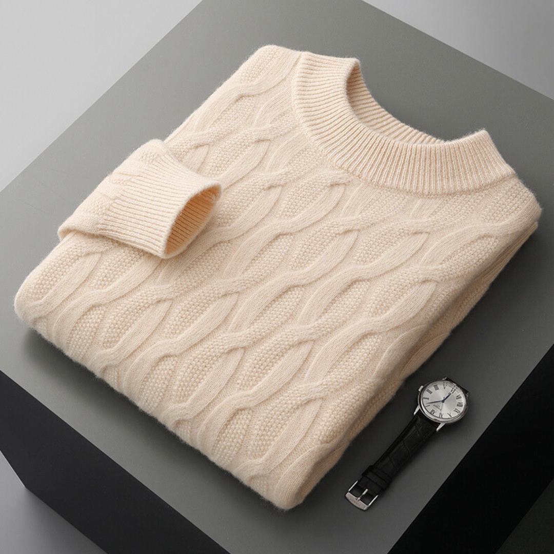 Men’s Polo Knit Sweater