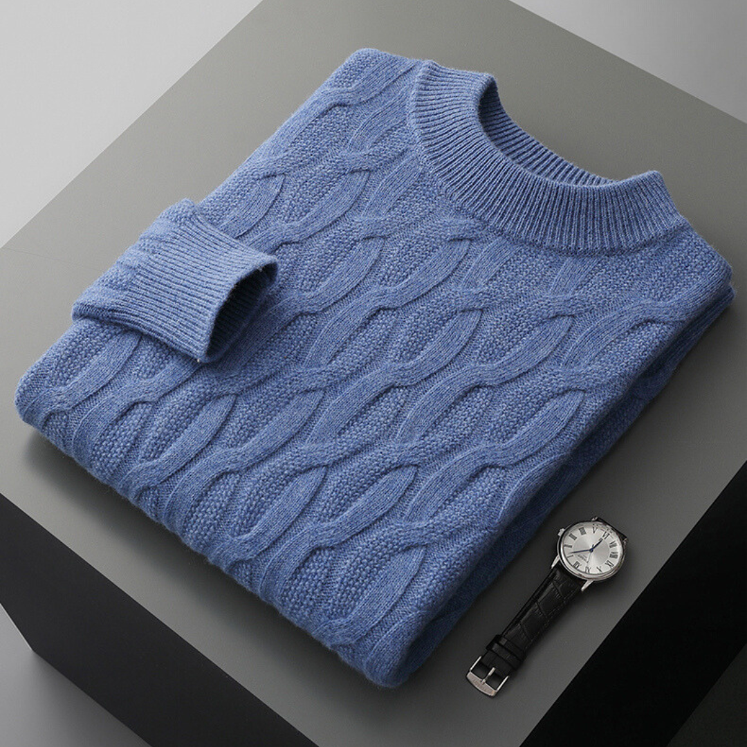 Men’s Polo Knit Sweater