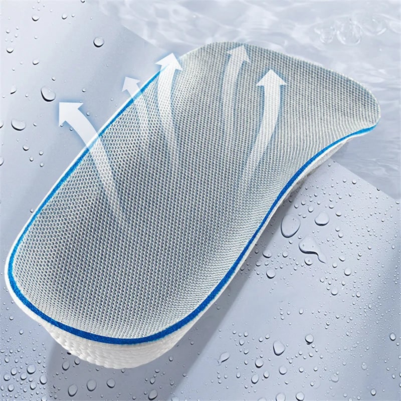 Custom Arch Support Insoles with Height Boost and Ergonomic Heel