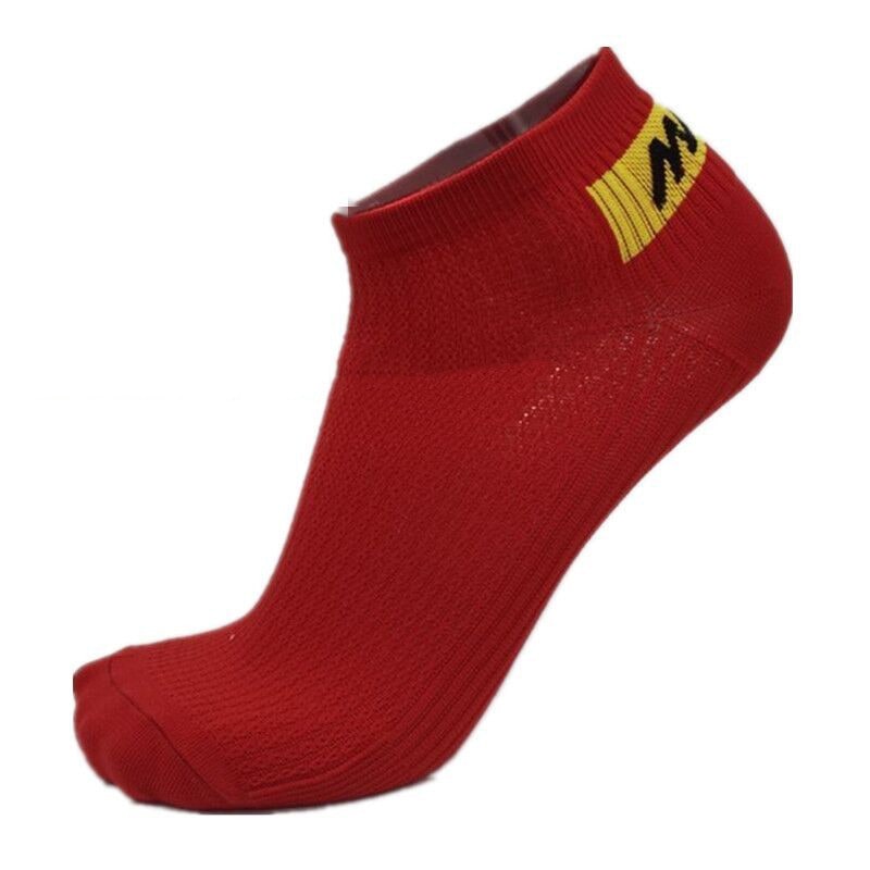Men's Compression Cycling Socks with Breathable Mesh and Arch Support