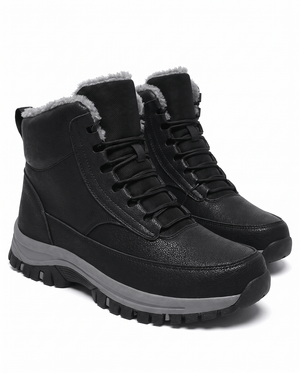 High-Top Winter Boots – Water-Repellent, Fleece-Lined & Lug Sole | Ignazio