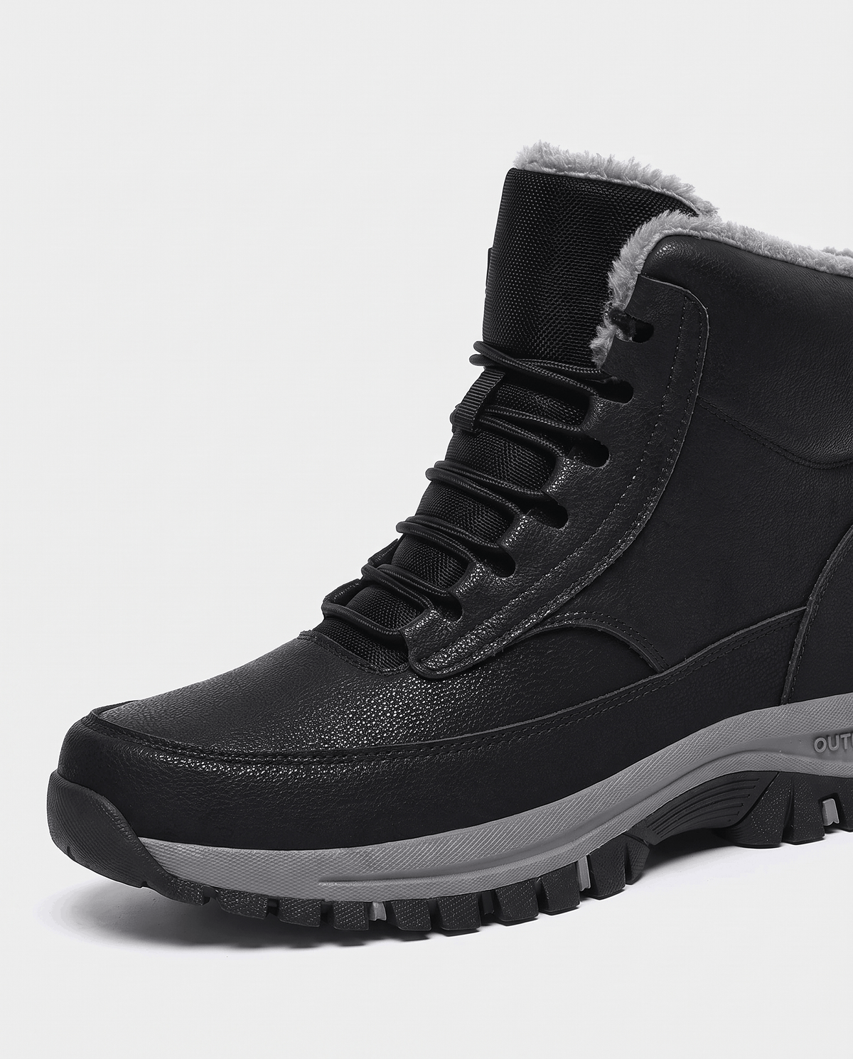 High-Top Winter Boots – Water-Repellent, Fleece-Lined & Lug Sole | Ignazio