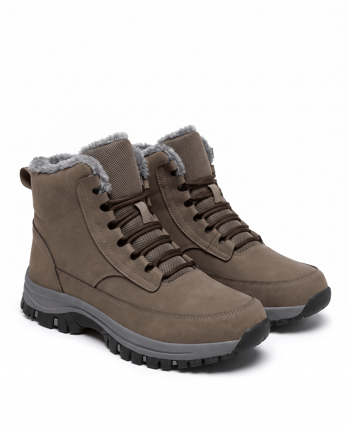 High-Top Winter Boots – Water-Repellent, Fleece-Lined & Lug Sole | Ignazio