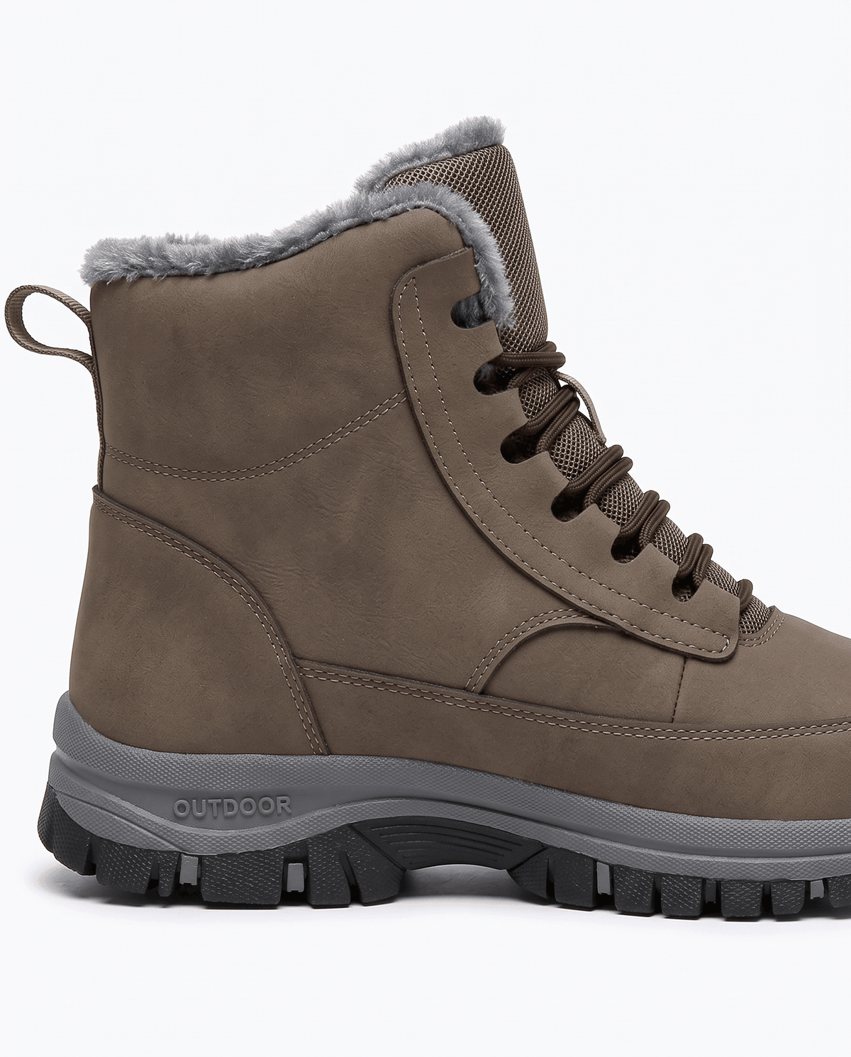 High-Top Winter Boots – Water-Repellent, Fleece-Lined & Lug Sole | Ignazio