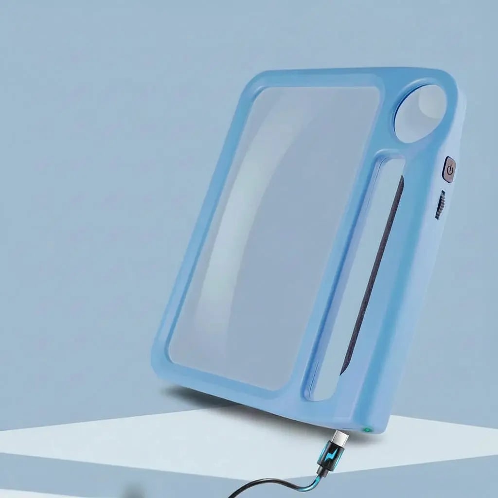 LED Lighted Magnifying Glass Handheld Reading Adjustable Light and Dual Lens for Seniors