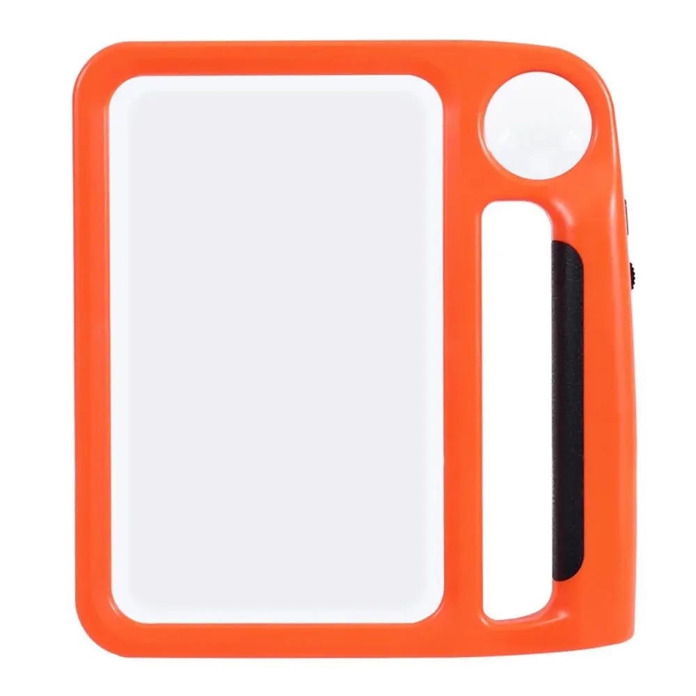 LED Lighted Magnifying Glass Handheld Reading Adjustable Light and Dual Lens for Seniors