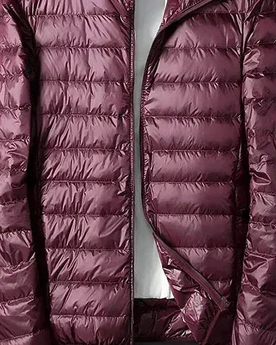 Men's Puffer Jacket – Navy Lightweight Packable
