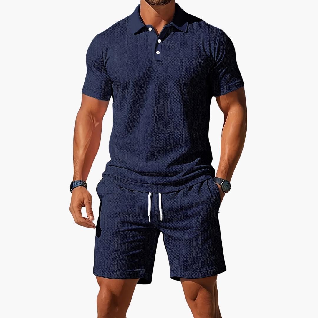 Men's Polo & Shorts Set | Casual