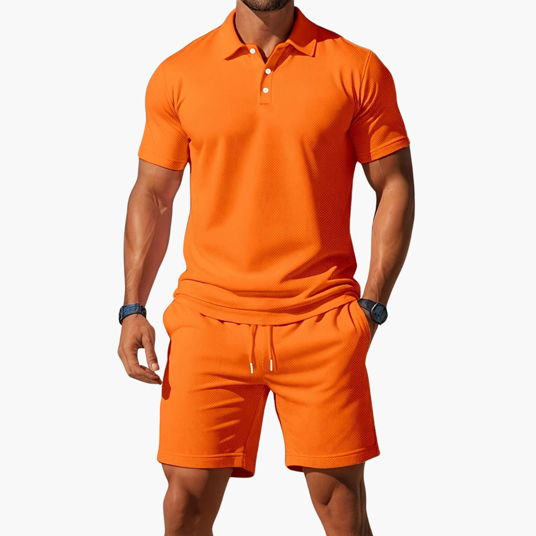 Men's Polo & Shorts Set | Casual
