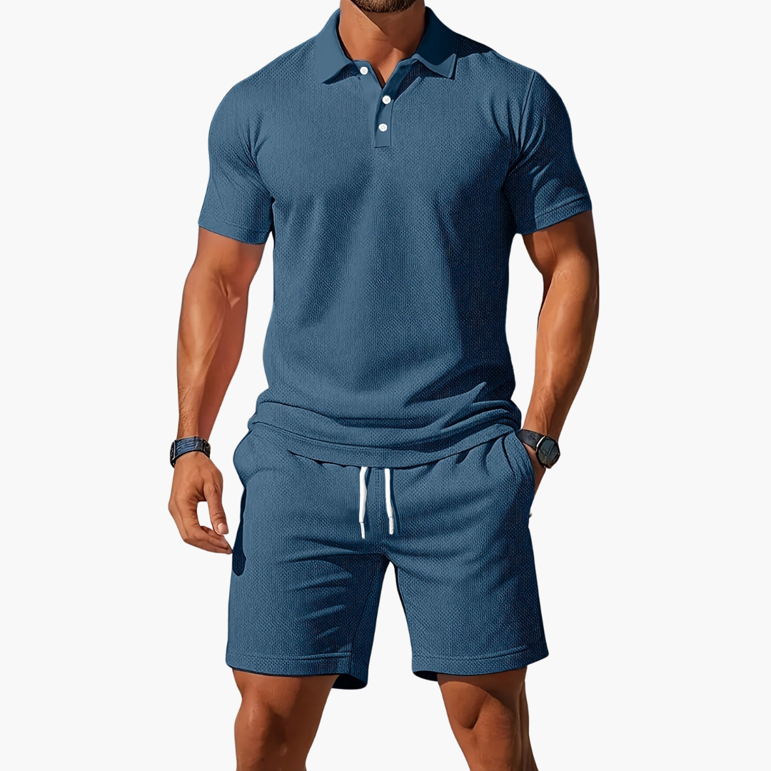 Men's Polo & Shorts Set | Casual