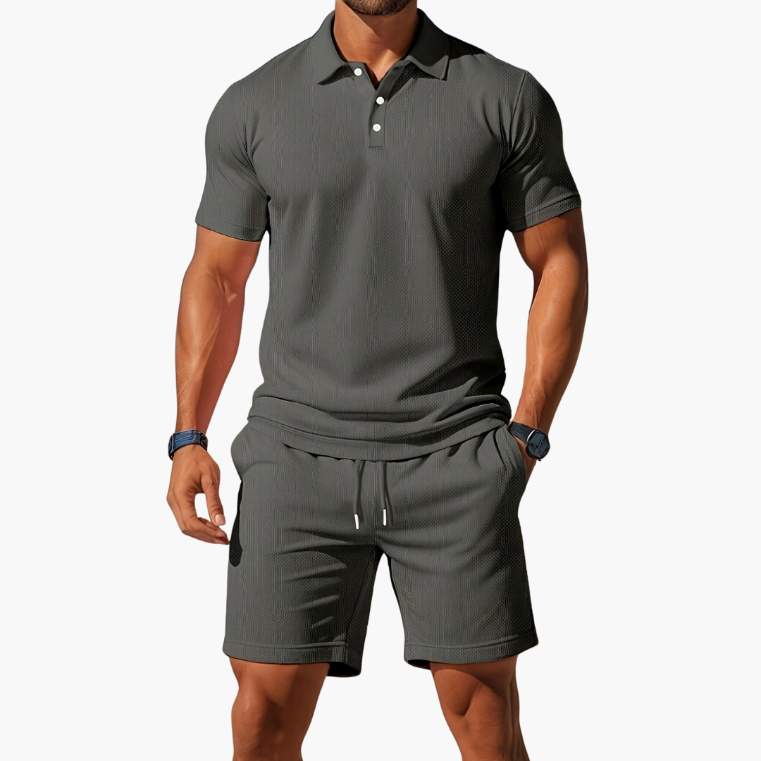 Men's Polo & Shorts Set | Casual