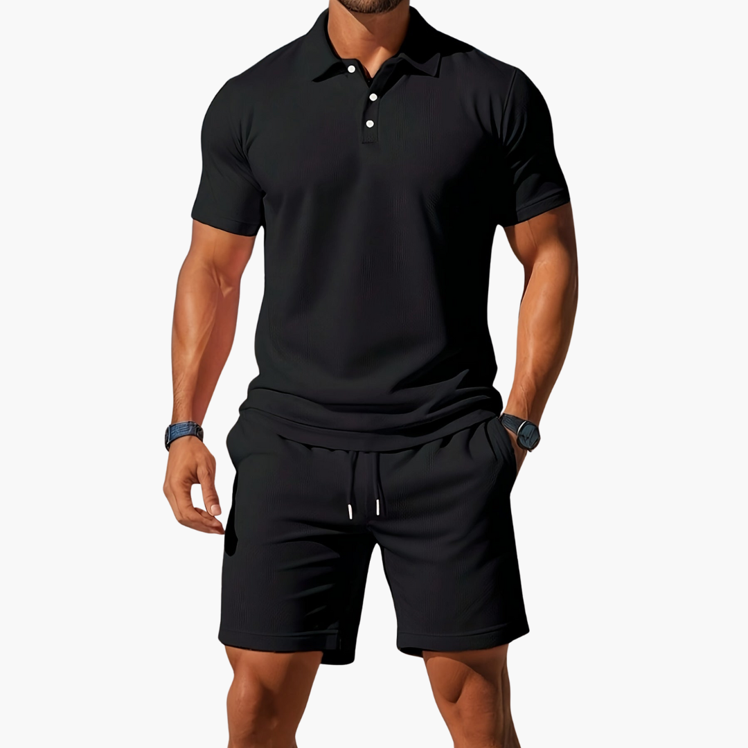Men's Polo & Shorts Set | Casual