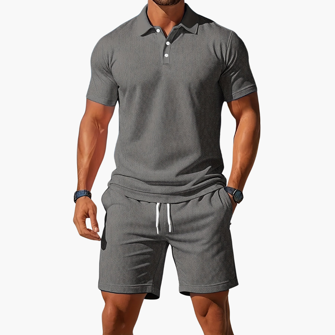 Men's Polo & Shorts Set | Casual
