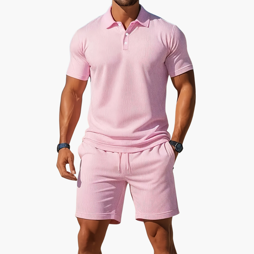 Men's Polo & Shorts Set | Casual