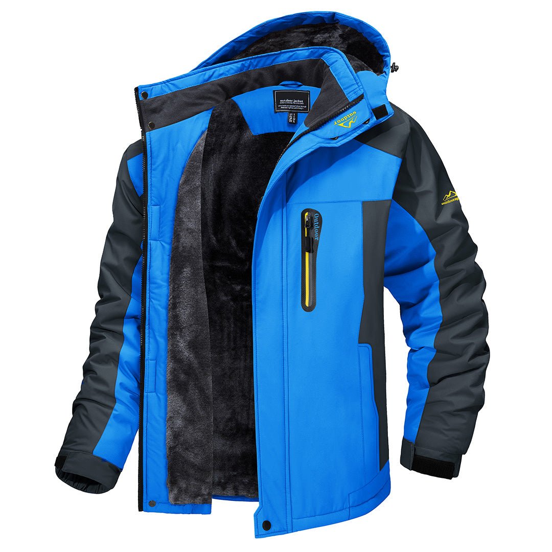 INSULATED HOODED WINTER JACKET FOR MEN
