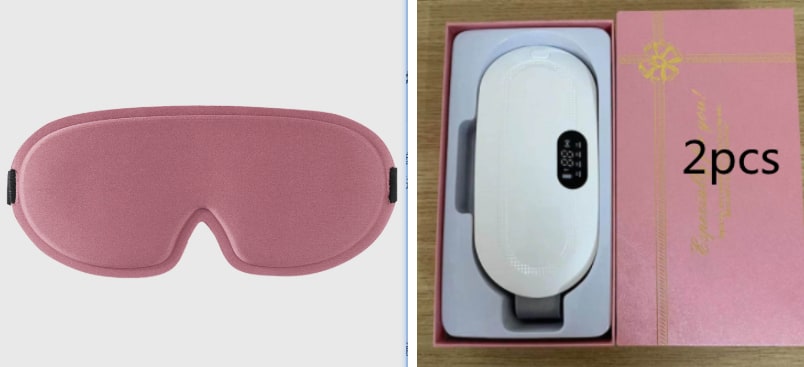 Menstrual Electric Heating Pad for Lower Back Vibrating Massage and Adjustable Strap