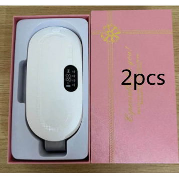 Menstrual Electric Heating Pad for Lower Back Vibrating Massage and Adjustable Strap