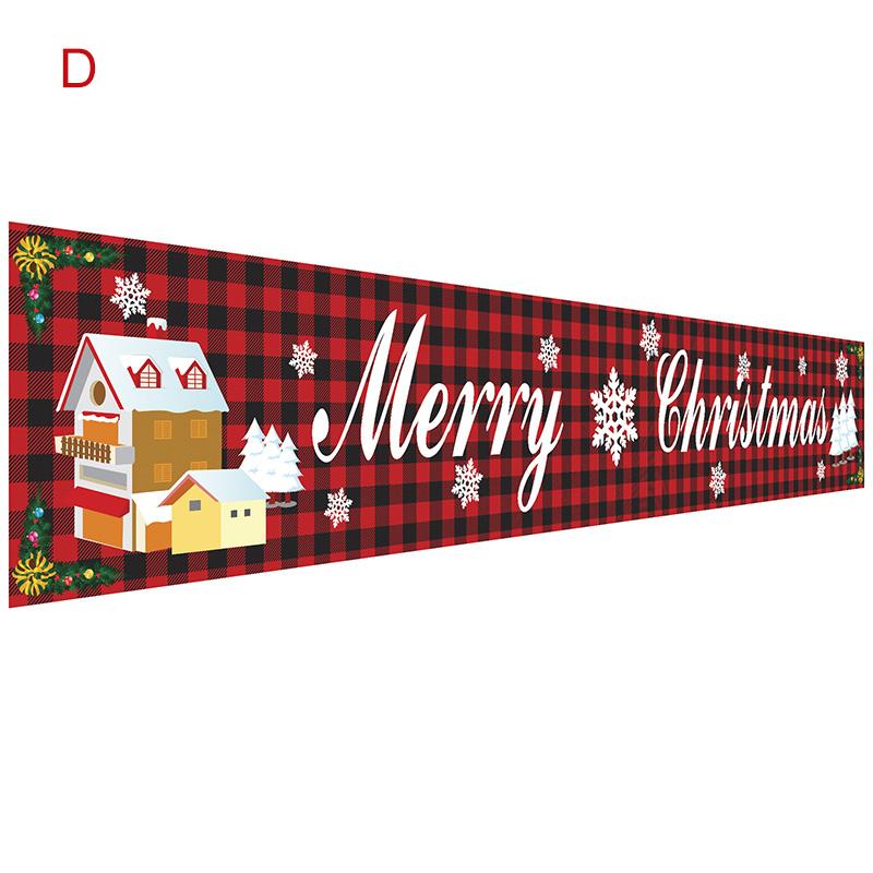 Merry Christmas Banner Flag