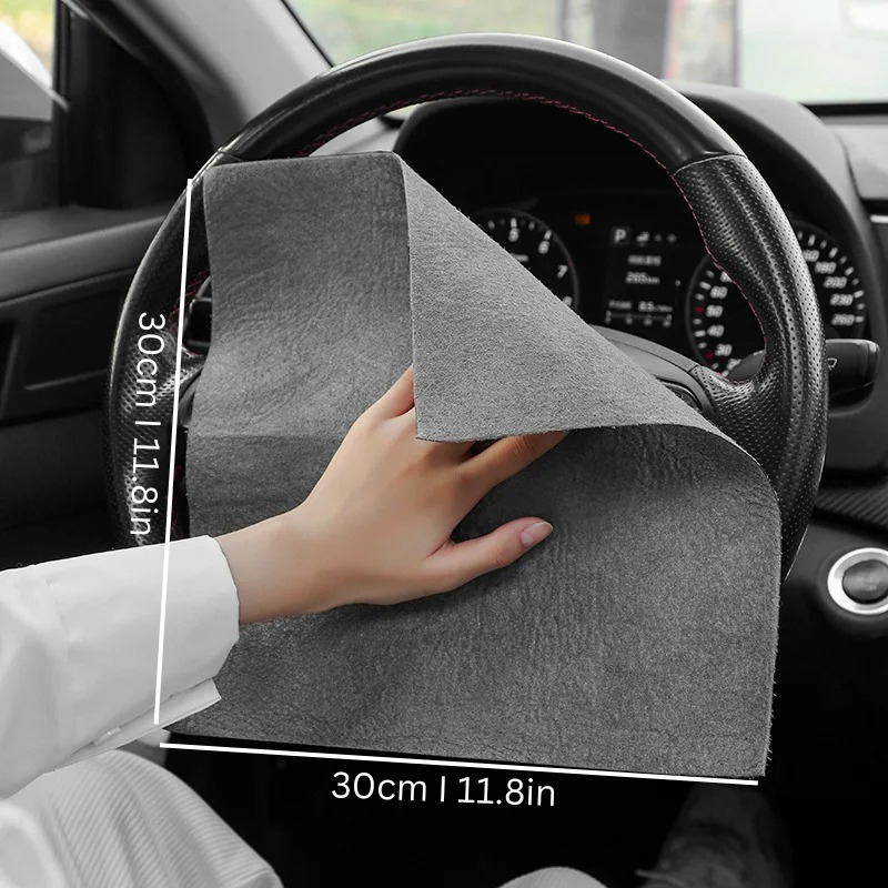 Microfiber Cleaning Cloth Reusable Lint Free Magic Square Wipe