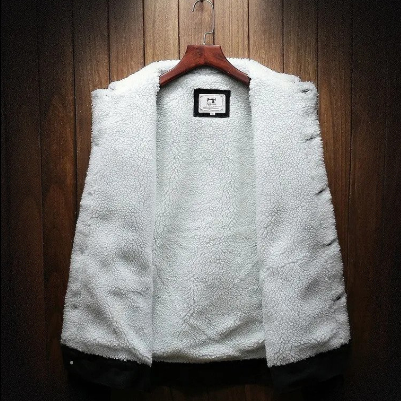 Grant | Men's Winter Sherpa Lined Denim Jacket Trucker