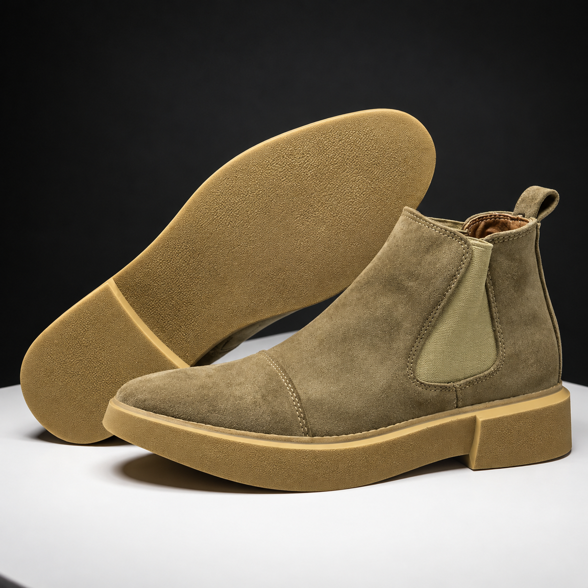 Miles | Men's Pointed Toe Chelsea Boots