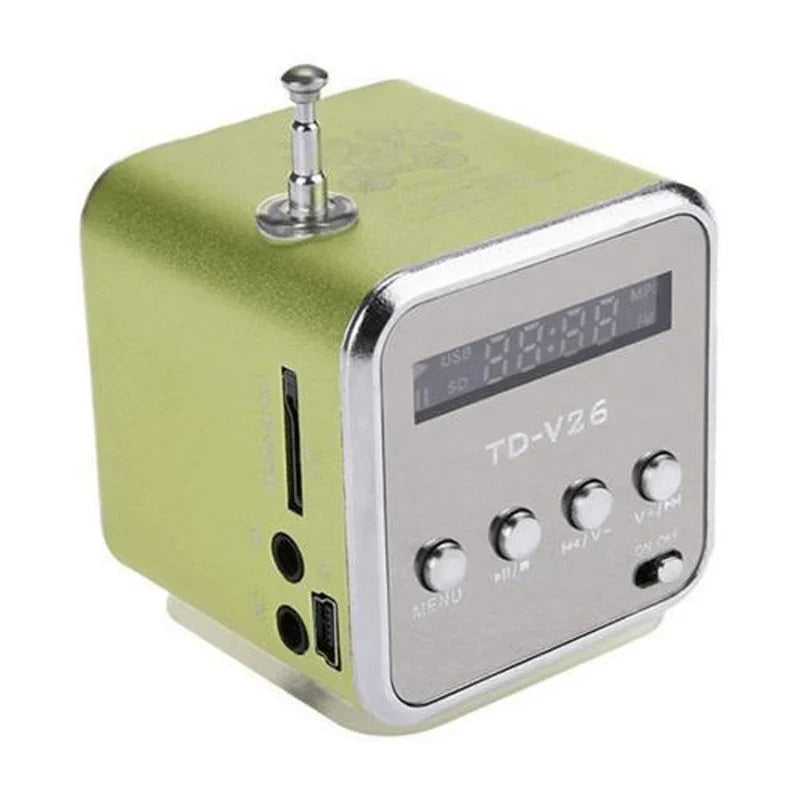 Mini Bluetooth Speaker | Aluminum Shell & FM Radio