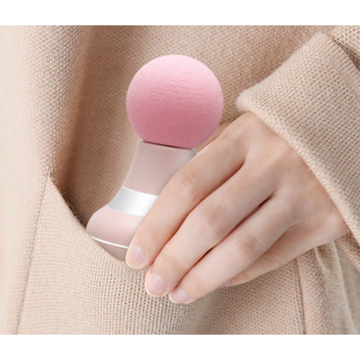 Mini Deep Tissue Portable Massage Gun with Handheld Percussion Head and Ergonomic Grip