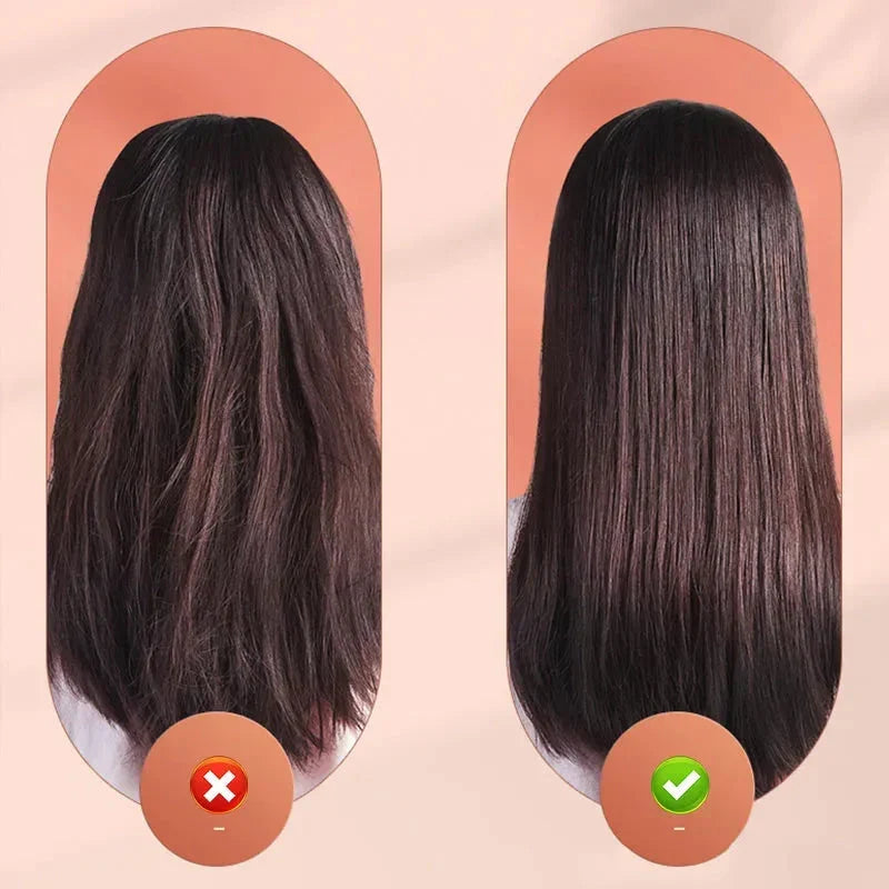 Mini Hair Styler | Ceramic-Coated Plates & USB Rechargeable | 18 cm