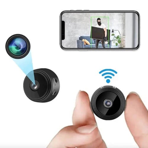 Mini Security Camera Wireless WIFI with Motion Detection and Night Vision
