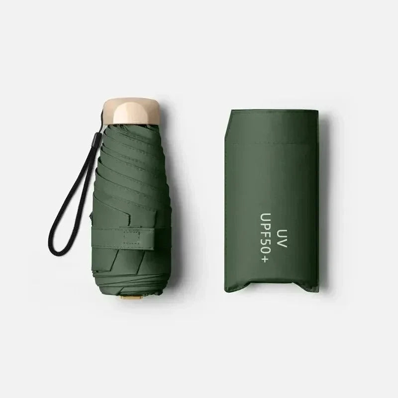Mini Umbrella | Foldable UV-Blocking & Wind-Resistant | 19 cm Folded