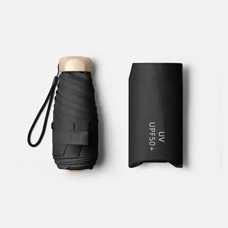 Mini Umbrella | Foldable UV-Blocking & Wind-Resistant | 19 cm Folded