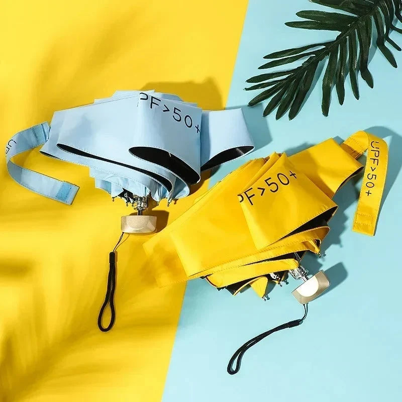 Mini Umbrella | Foldable UV-Blocking & Wind-Resistant | 19 cm Folded