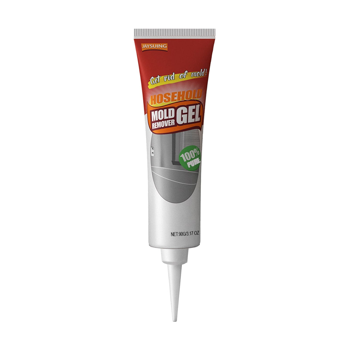 Mold and Mildew Remover Professional Gel with Precision Nozzle for Bathroom Tile Grout