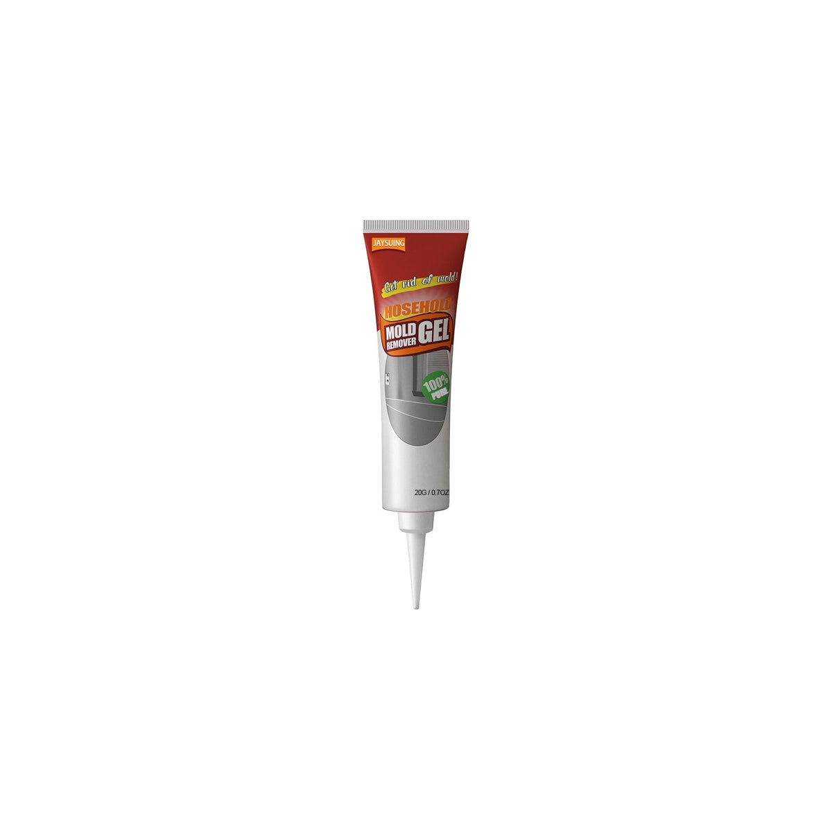 Mold and Mildew Remover Professional Gel with Precision Nozzle for Bathroom Tile Grout