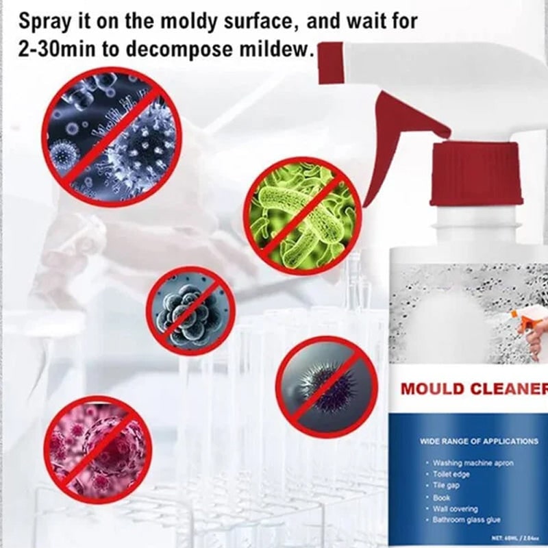 Mold and Mildew Remover Professional Stain Spray with Trigger Nozzle