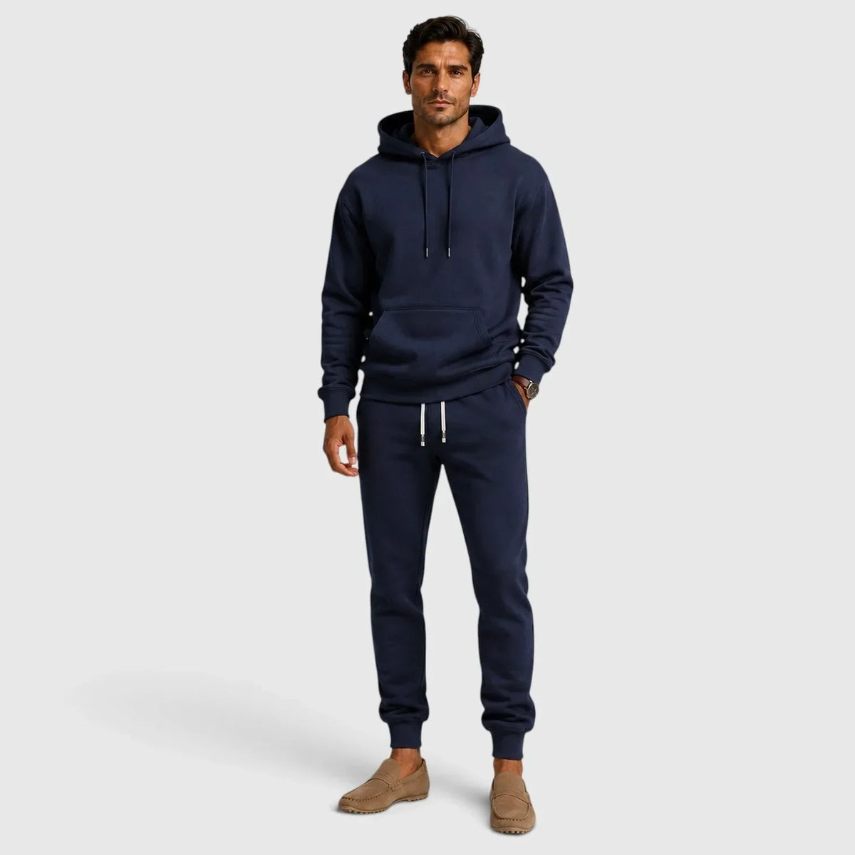 Men's Matching Hoodie and Joggers Set | Relaxed Lounge Co-ord