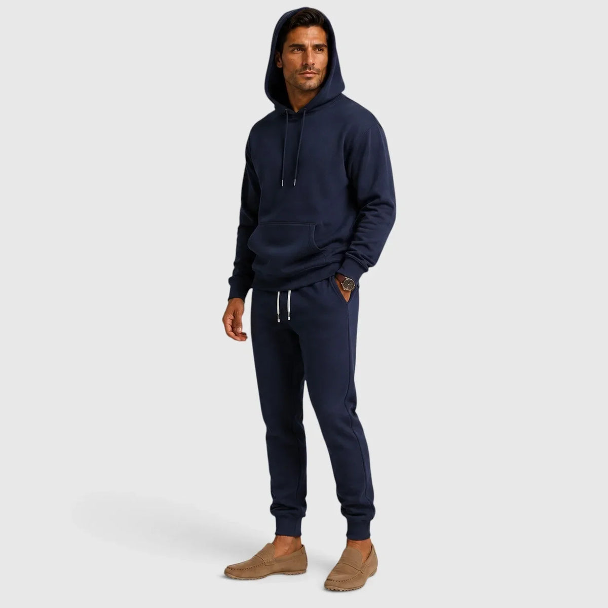Men's Matching Hoodie and Joggers Set | Relaxed Lounge Co-ord