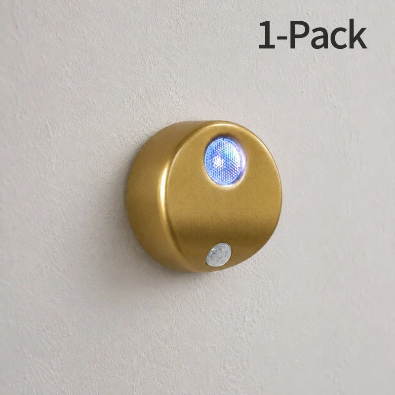 Motion Sensor Night Light | Wood Finish & Energy-Efficient LED