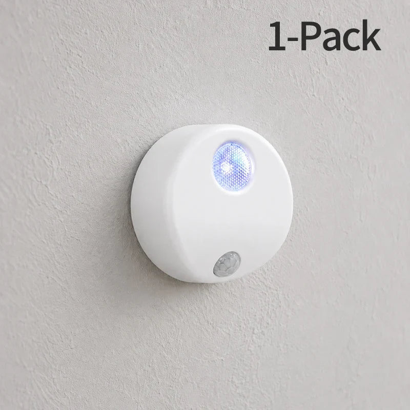 Motion Sensor Night Light | Wood Finish & Energy-Efficient LED
