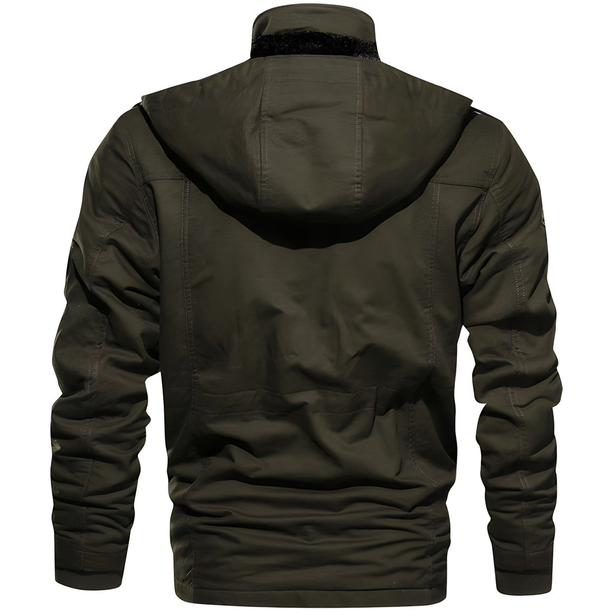 Simon | Men's Lined Military Jacket Multi Pocket Winter Field Coat