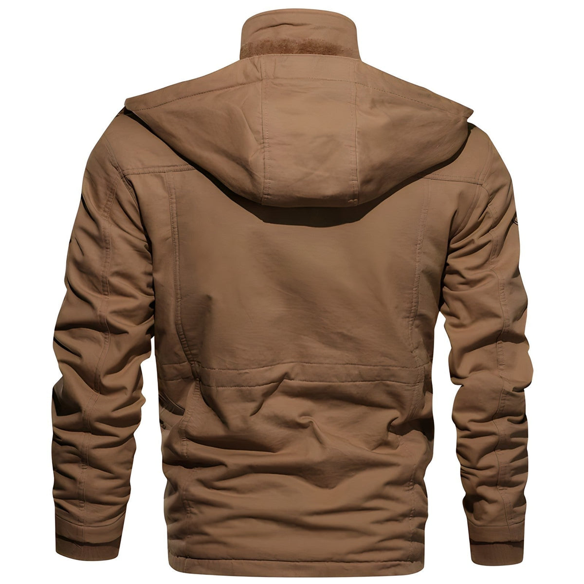 Simon | Men's Lined Military Jacket Multi Pocket Winter Field Coat
