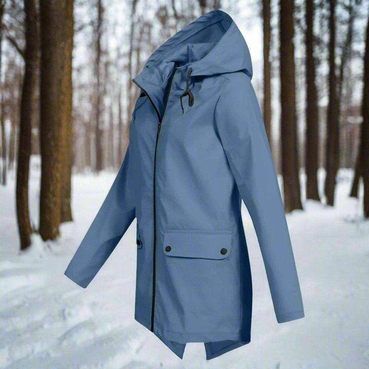 Grace | Women's Waterproof Parka Jacket Hooded Rain Coat