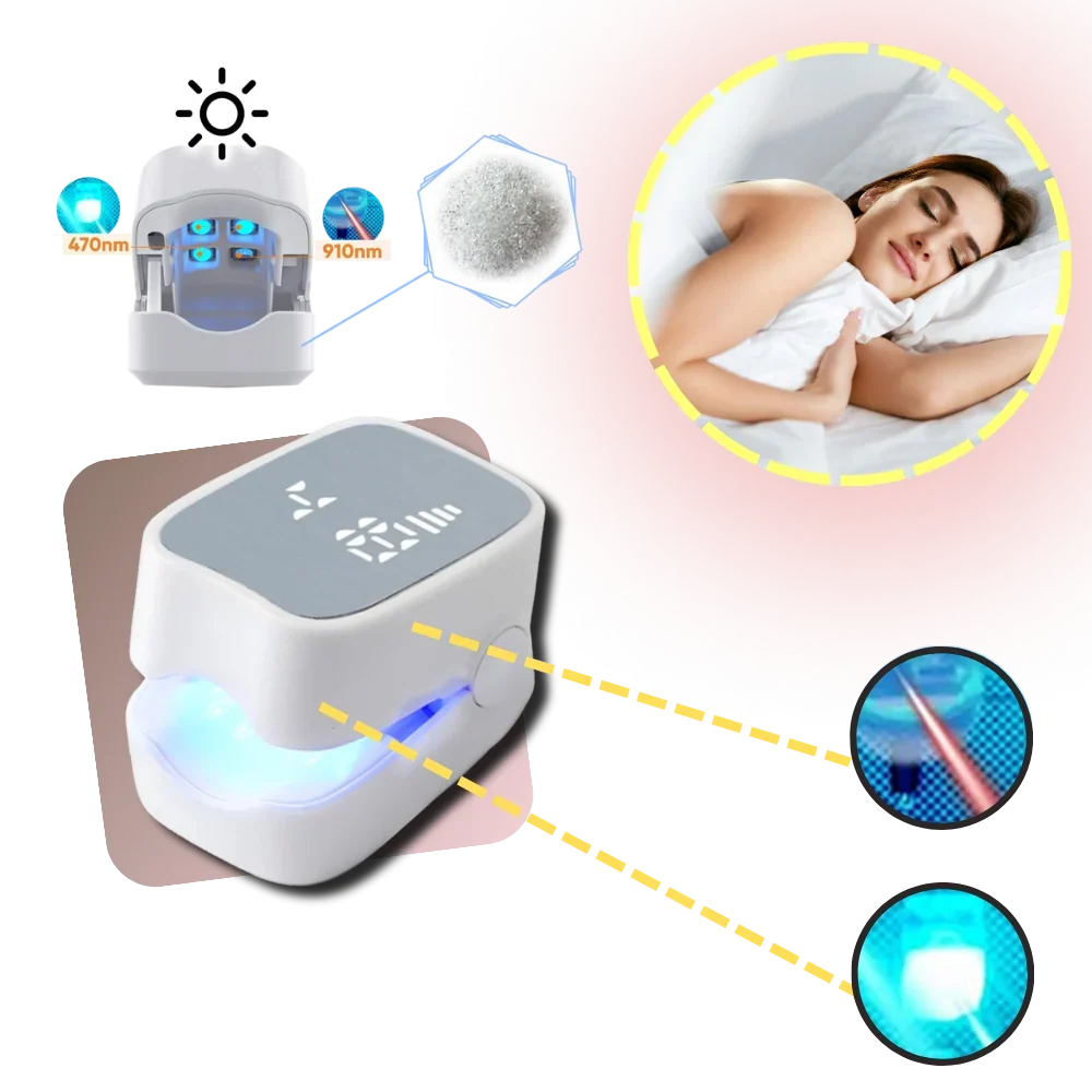 Nail Patch Laser | Dual-Mode Cold & Pulse | USB-Rechargeable