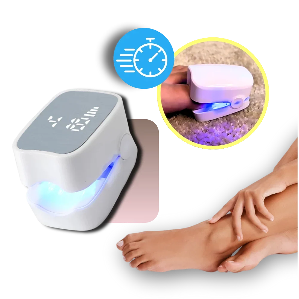 Nail Patch Laser | Dual-Mode Cold & Pulse | USB-Rechargeable