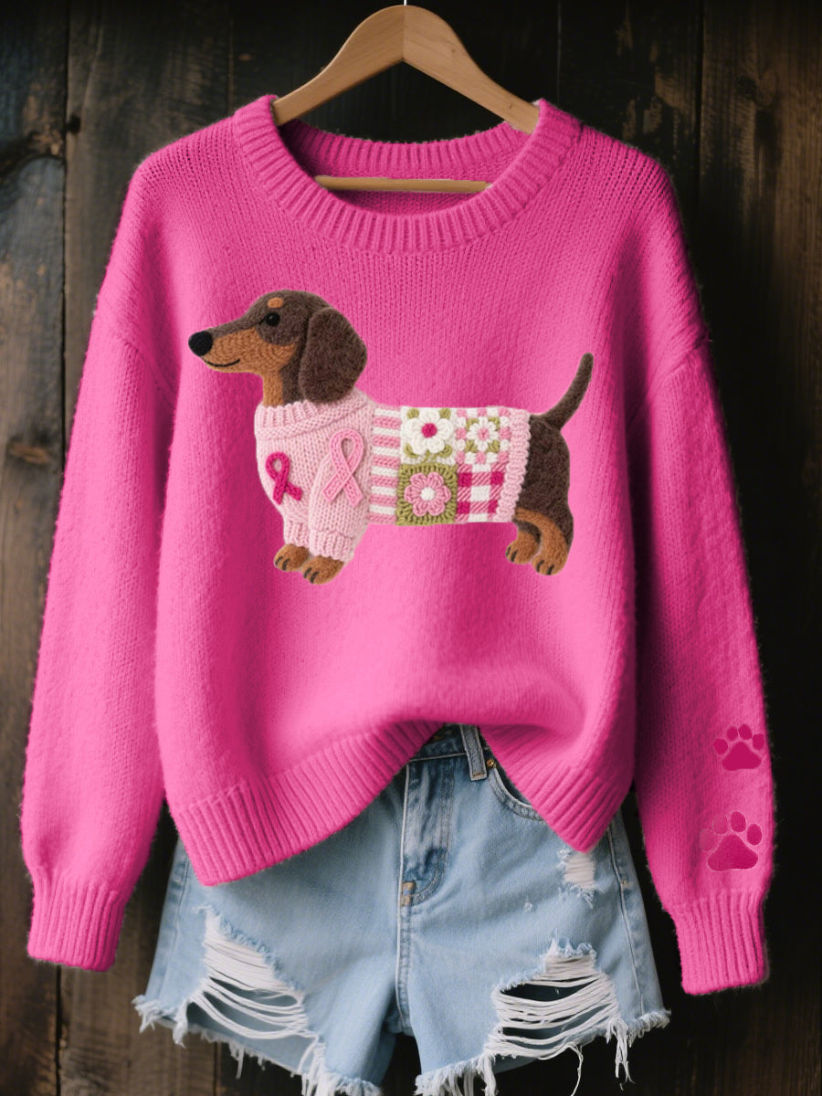 Marnie | Dachshund Graphic Sweater