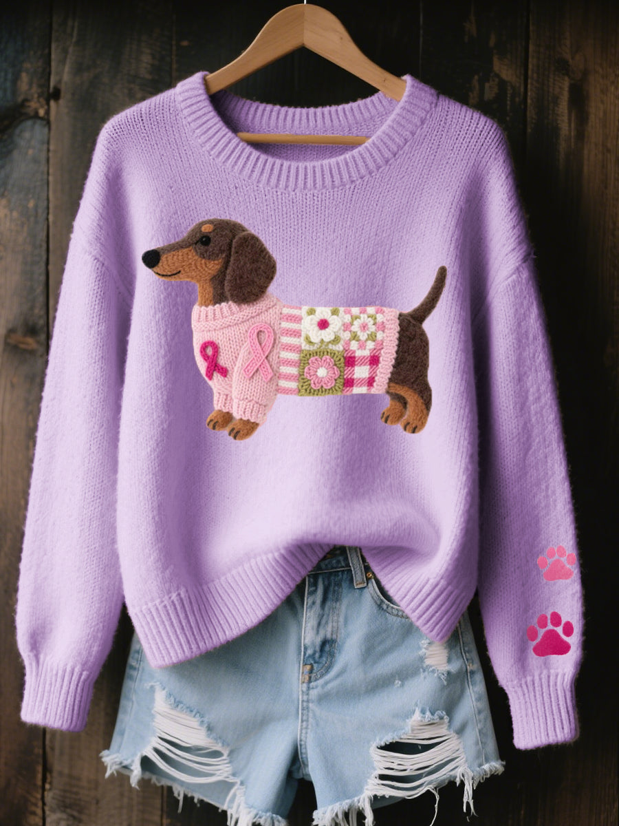 Marnie | Dachshund Graphic Sweater