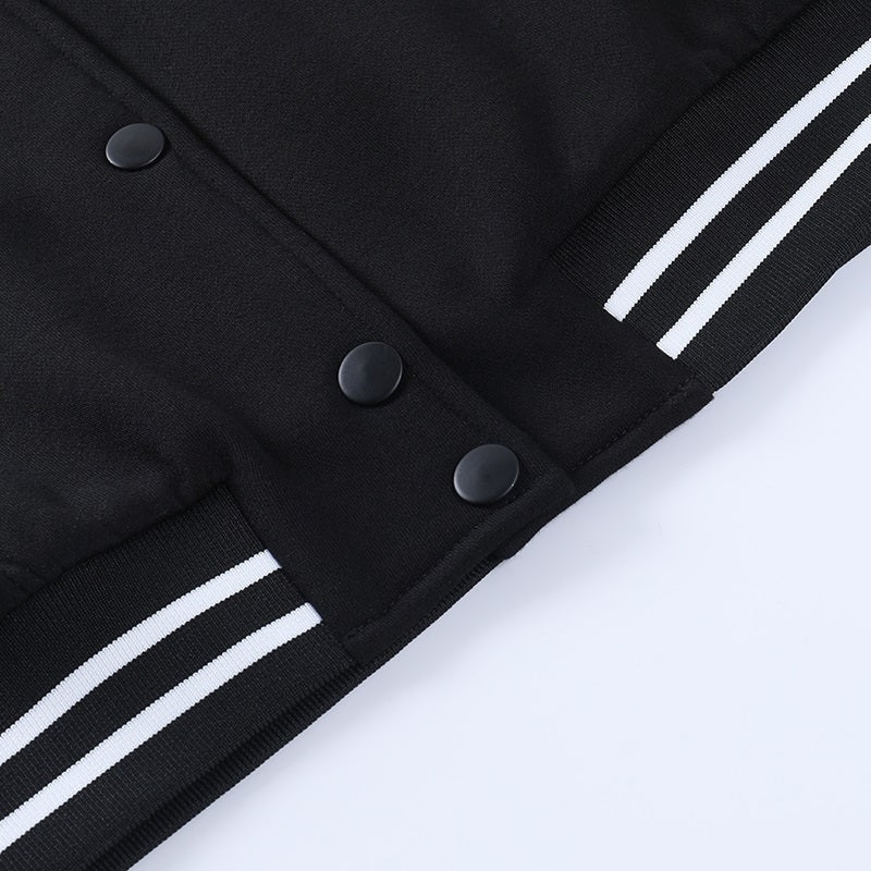 Elena | Women's Oversized Varsity Jacket Embroidered Letterman